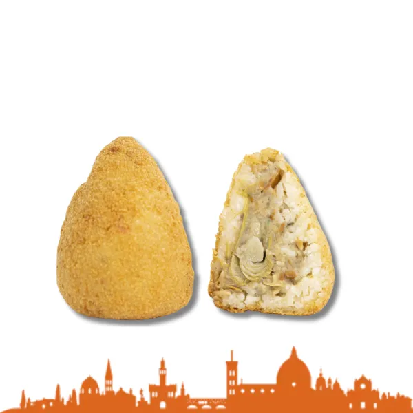 ARANCINI VEGAN/CARCIOFI 220G 30 PZ CRUDI