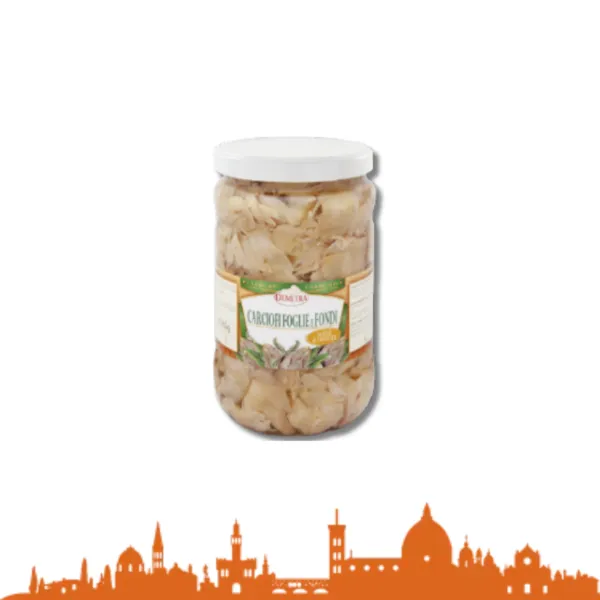 CARCIOFI FOGLIE FONDI vaso1700