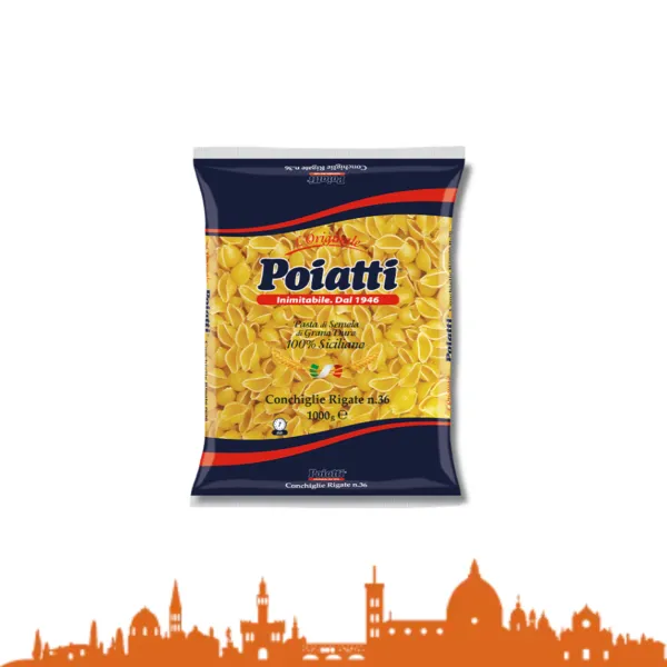 POIATTI CONCHIGLIE RIGATE 36 KG 1