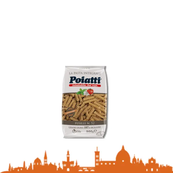 POIATTI FUSILLI INTEGRALI 52 G.500