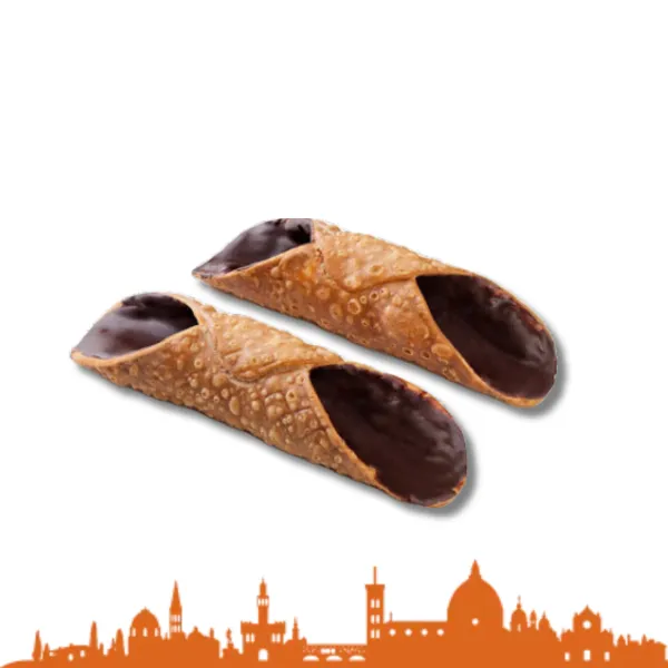 CANNOLI GRANDI GLASS. CACAO X 100PZ
