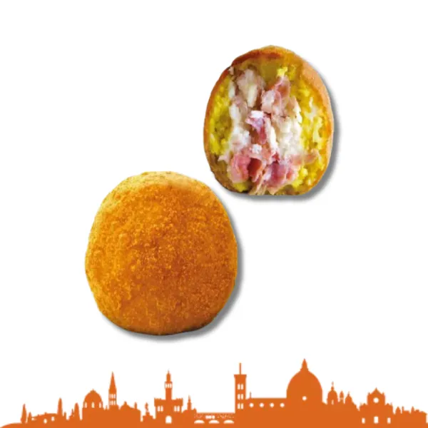 ARANCINI BURRO/PROSC.220G 30 PZ CRUDI