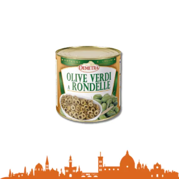 OLIVE VERDI RONDELLE LATTA 3/1