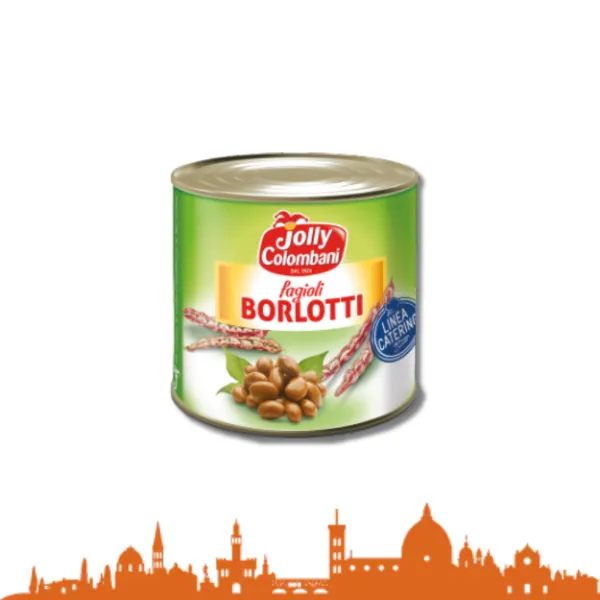 FAGIOLI BORLOTTI LATTA 3/1