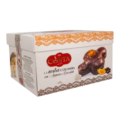 Colomba con Arancia e Cioccolato 1 kg