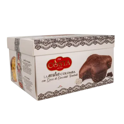 Colomba con gocce di cioccolato fondente 1 KG