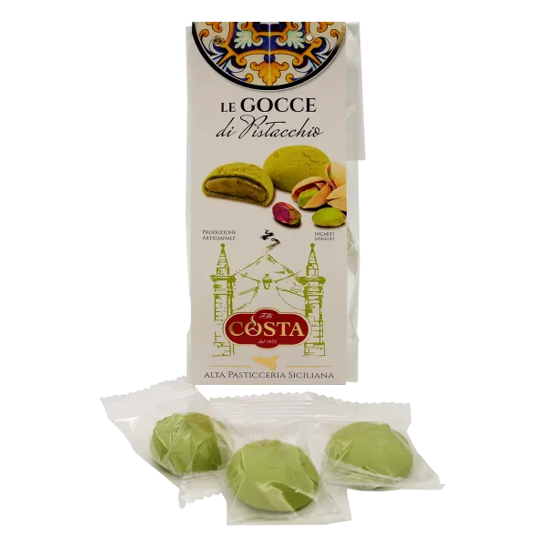 Gocce verdi al pistacchio - 120 G
