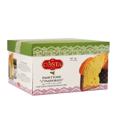 Panettone &quot;il pandorato&quot; al pistacchio 1,150 KG