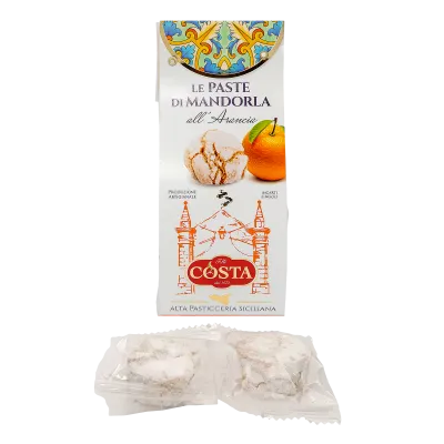 Paste di mandorla all’arancia