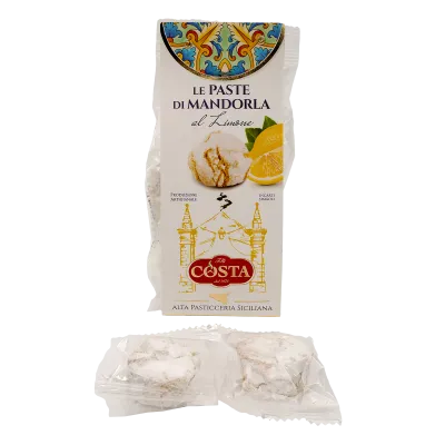 Paste di mandorla al limone