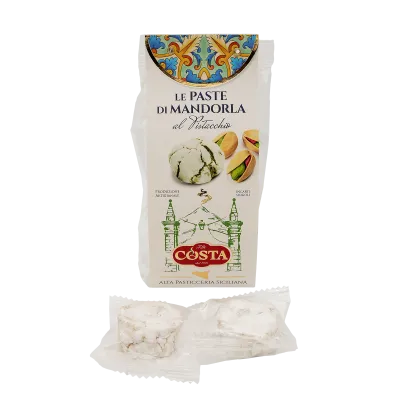 Paste di mandorla al pistacchio - 120 G
