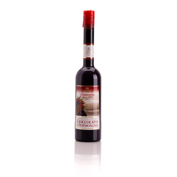Liquore al cioccolato fondente e peperoncino - 50 CL