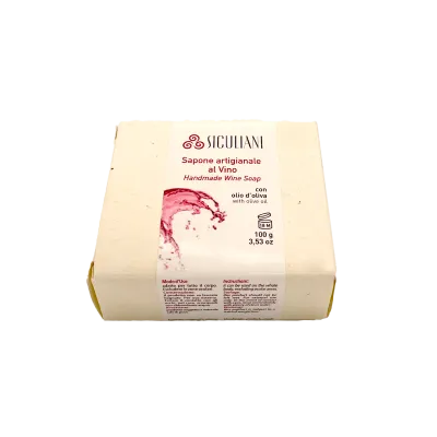 Sapone artigianale al vino - 100 G