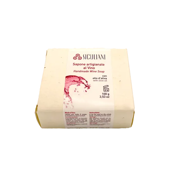 Sapone artigianale al vino - 100 G