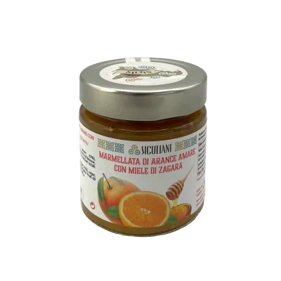 Marmellata di arance amare con miele di zagara - 240 g