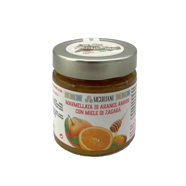 Marmellata di arance amare con miele di zagara - 240 g