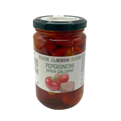 Peperoncini ripieni con tonno - 300 g