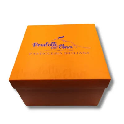 Panettone Artigianale Zero Glutine con Crema al Cioccolato dell'Etna Zero Lattosio - 700 g