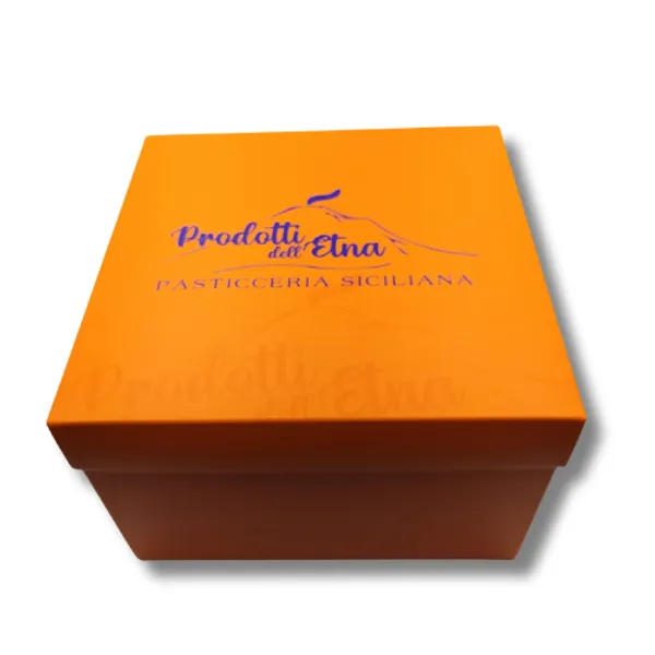 Panettone Artigianale Zero Glutine con Crema al Cioccolato dell'Etna Zero Lattosio - 700 g