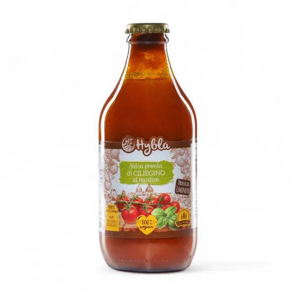 Salsa Pronta di Pomodoro Ciliegino - Gusto Fresco e Naturale 330 G