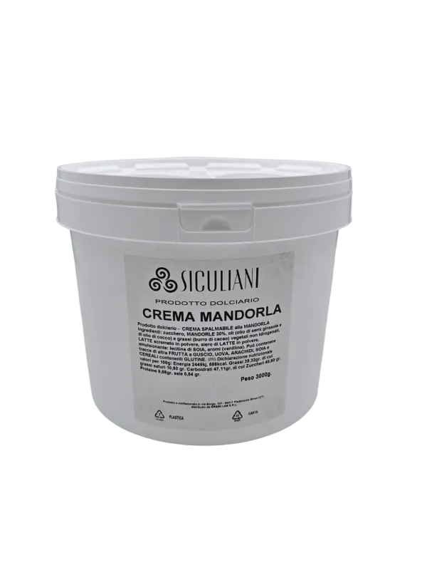 Crema di Mandorla 35% - per Dolci e Gelati