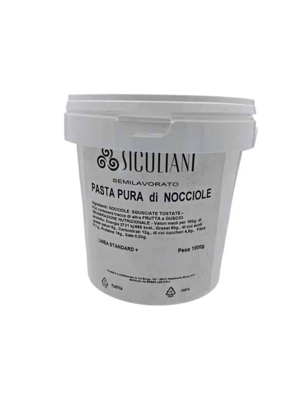 Pasta Pura di Nocciole 1 Kg - Gusto Intenso e Naturale