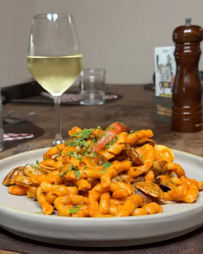 Pistachio and black truffle pate