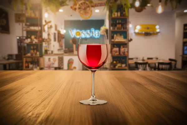 Calici di vino selezionati da Vossìa