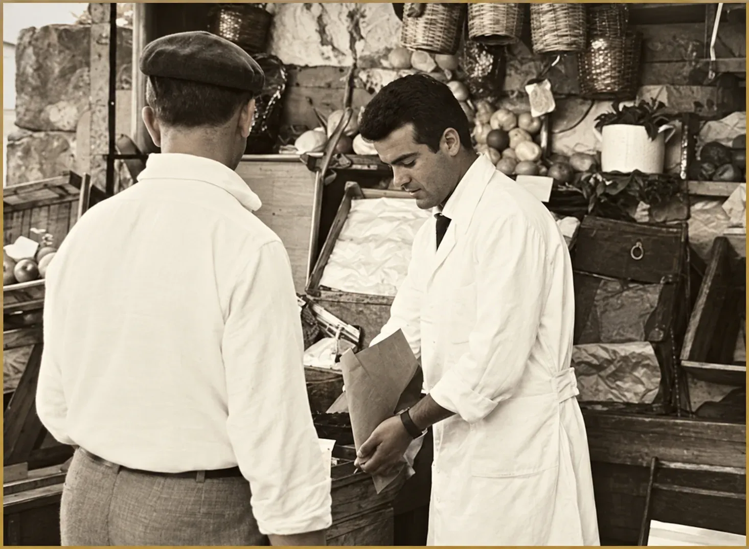 Antica bottega Procida 1957