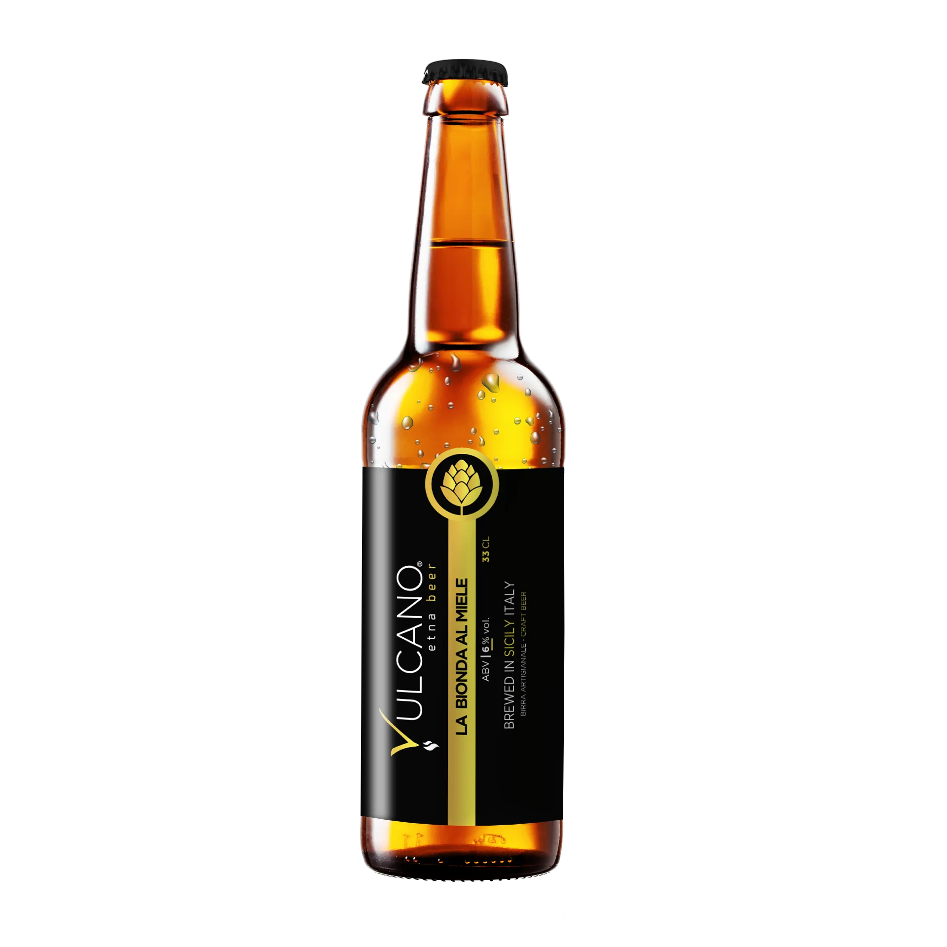 VULCANO BIONDA AL  MIELE 75CL