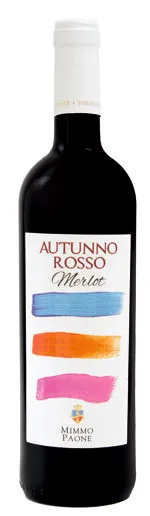 AUTUNNO ROSSO MERLOT CANTINE MIMMO PAONE