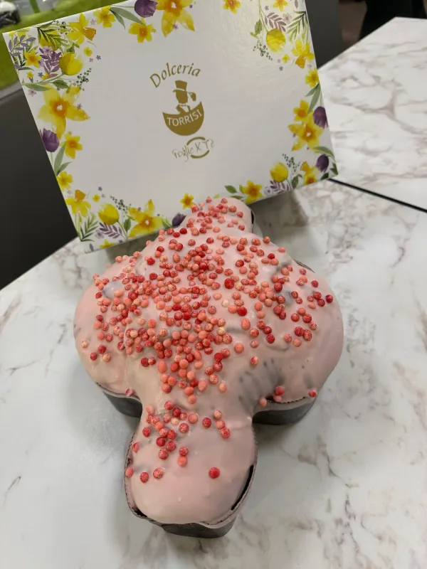 Colomba ETNA - Cioccolato e Lampone 1,5Kg.