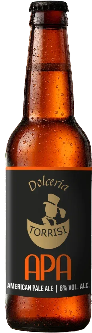 Bottiglia di birra APA Dolceria Torrisi