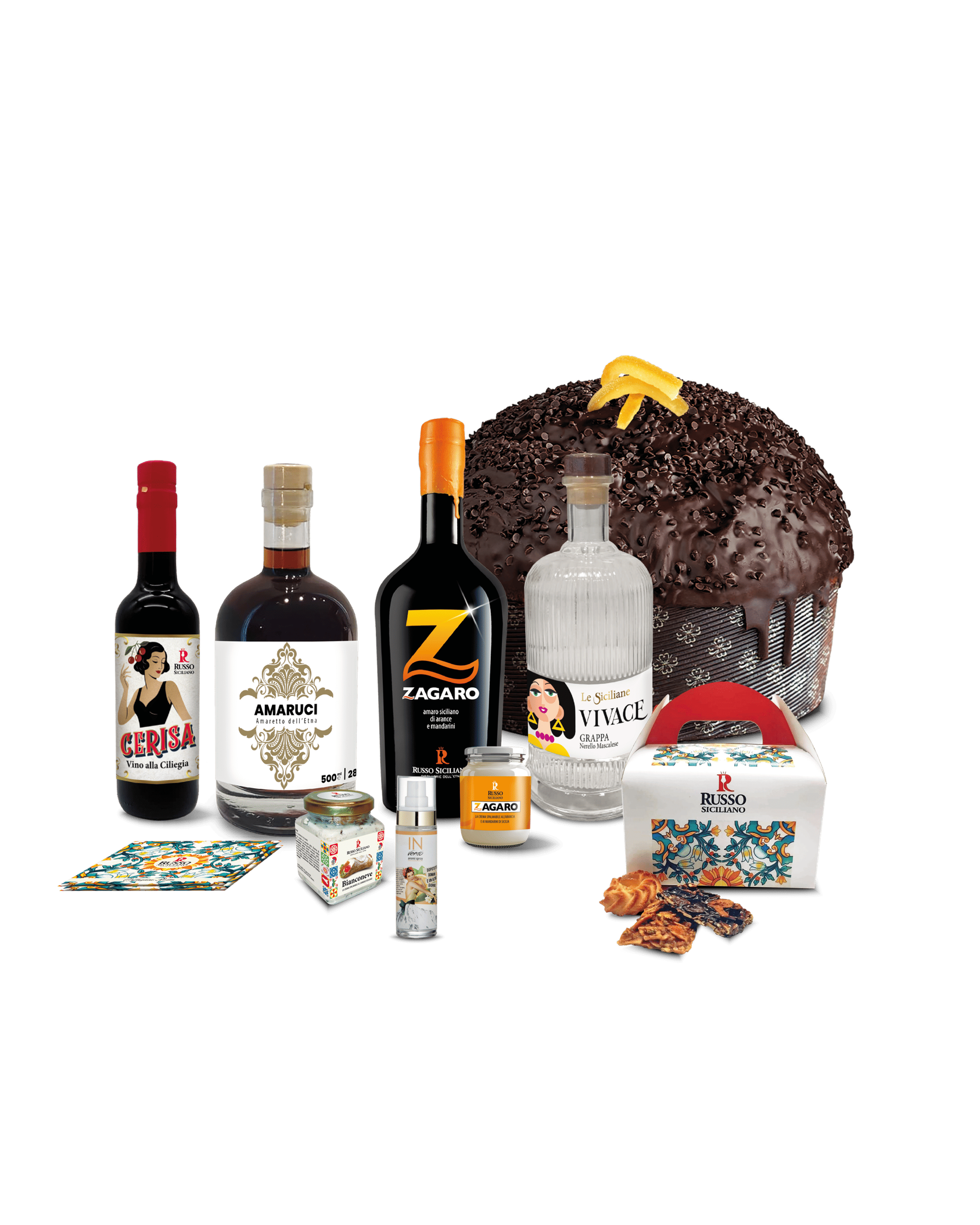 Cesta Natalizia Medium Deluxe Distilleria Russo