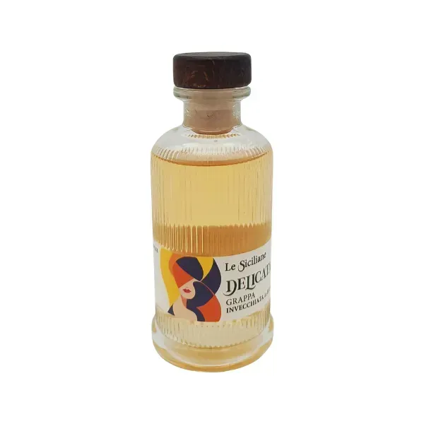 Delicata Grappa invecchiata in barrique