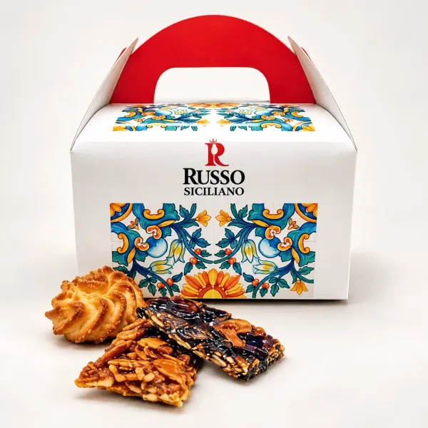 Biscottini al forno “Russo Siciliano” assortiti