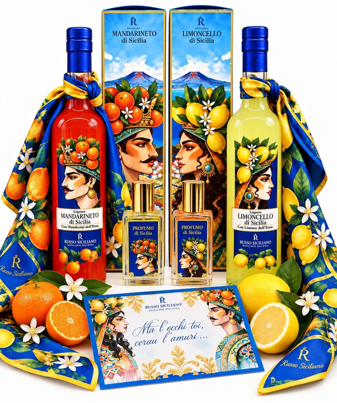 Bottle of I Mori – Mandarinetto e Limoncello di Sicilia