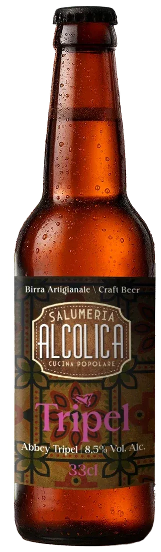 Birra artigianale personalizzata con l'etichetta di Salumeria Alcolica