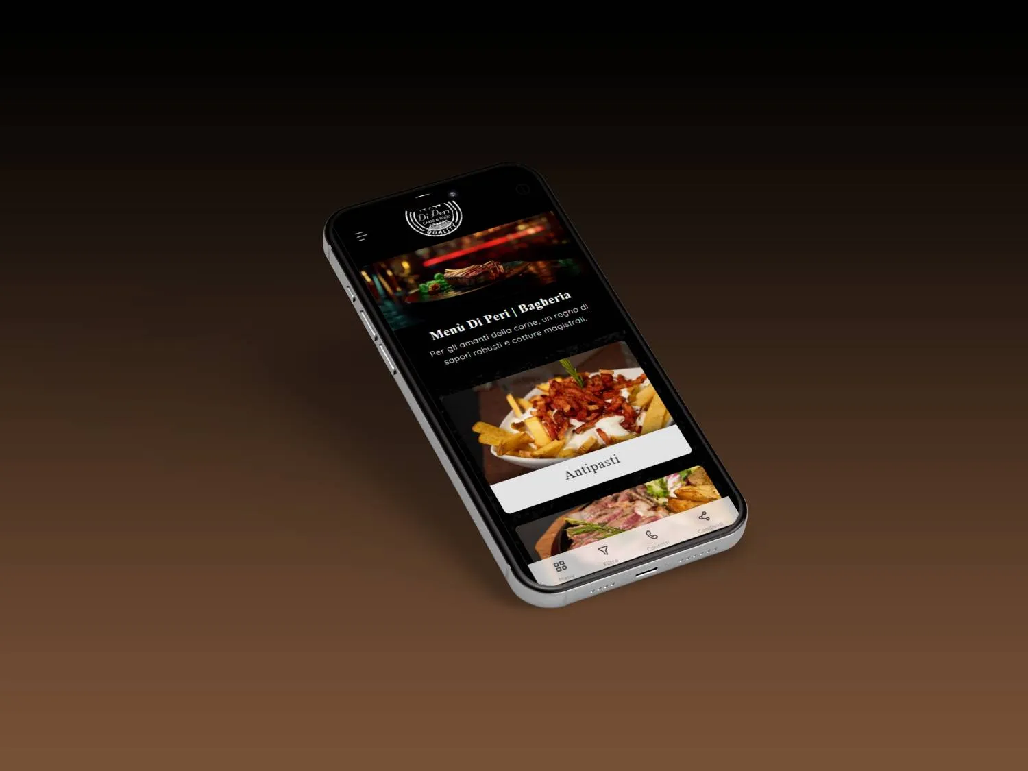 App mobile che mostra la funzionalità di raccolta punti