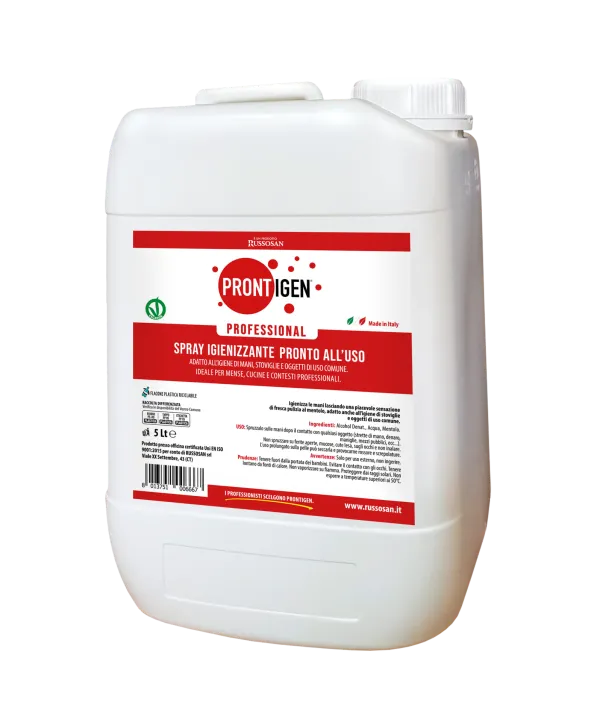 Prontigen professional igienizzante mani liquido – 5 litri