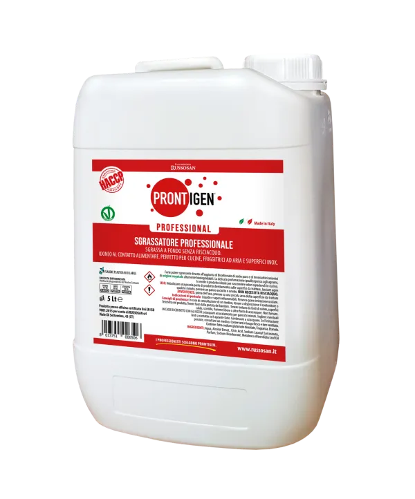Prontigen professional sgrassatore igienizzante – 5 litri