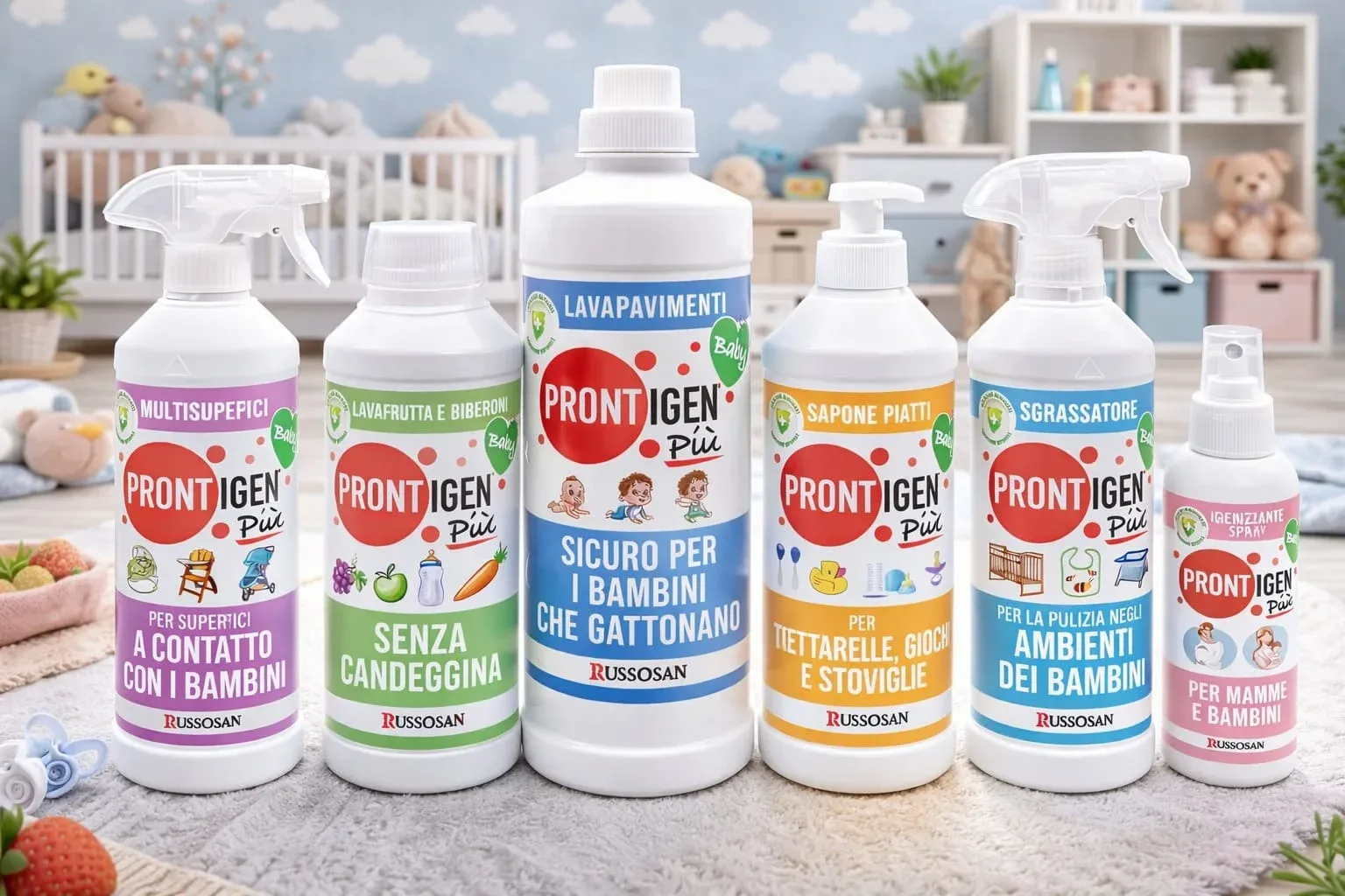 Prontigen Baby – La linea sicura per i più piccoli