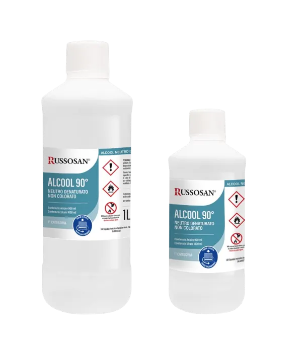 Alcol Denaturato 90° - Igiene e Disinfezione Professionale