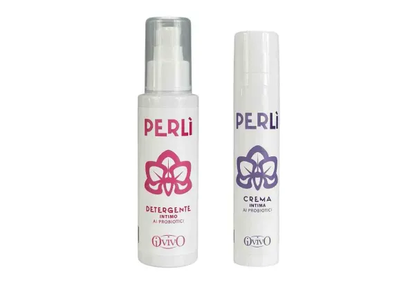 KIT PERLI' crema intima ai probiotici ml 50 + Perlì detergente intimo ai probiotici ml 100