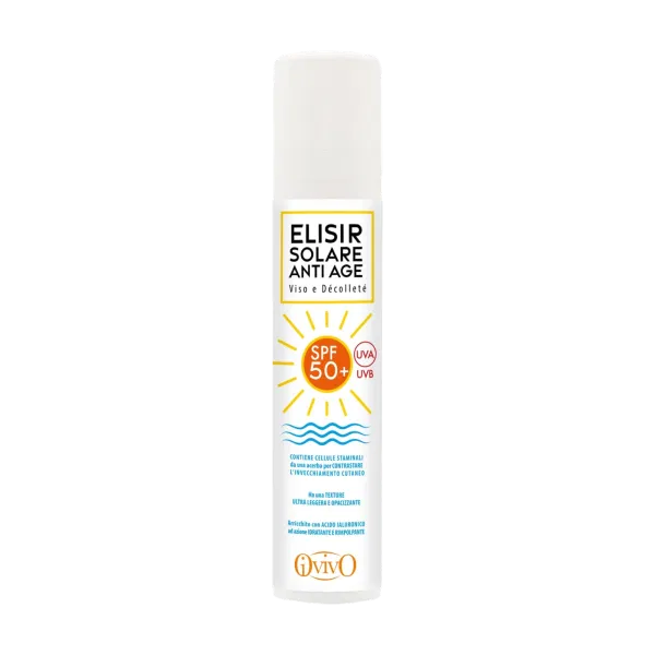 Elisir Solare Anti Age SPF50+ Viso e Décolleté