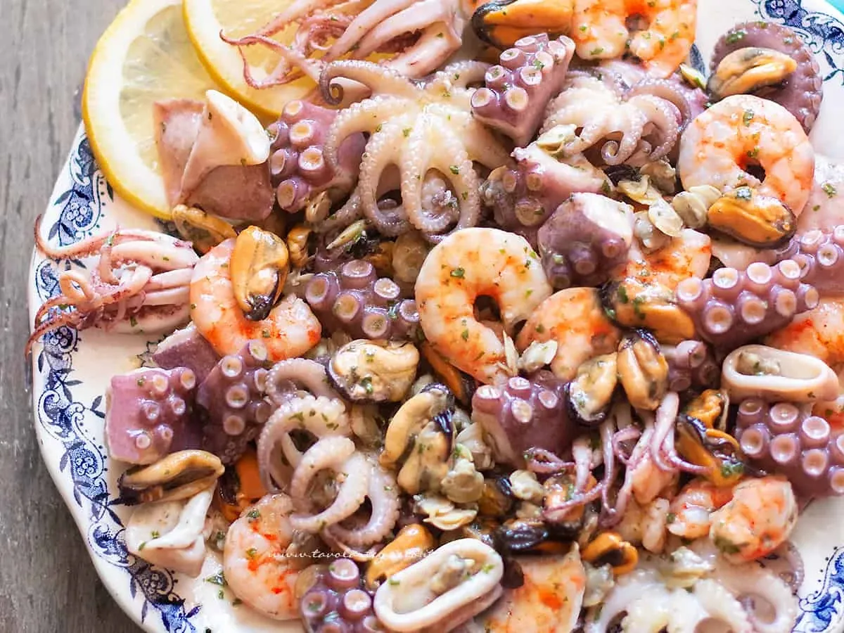 Seafood appetizers
