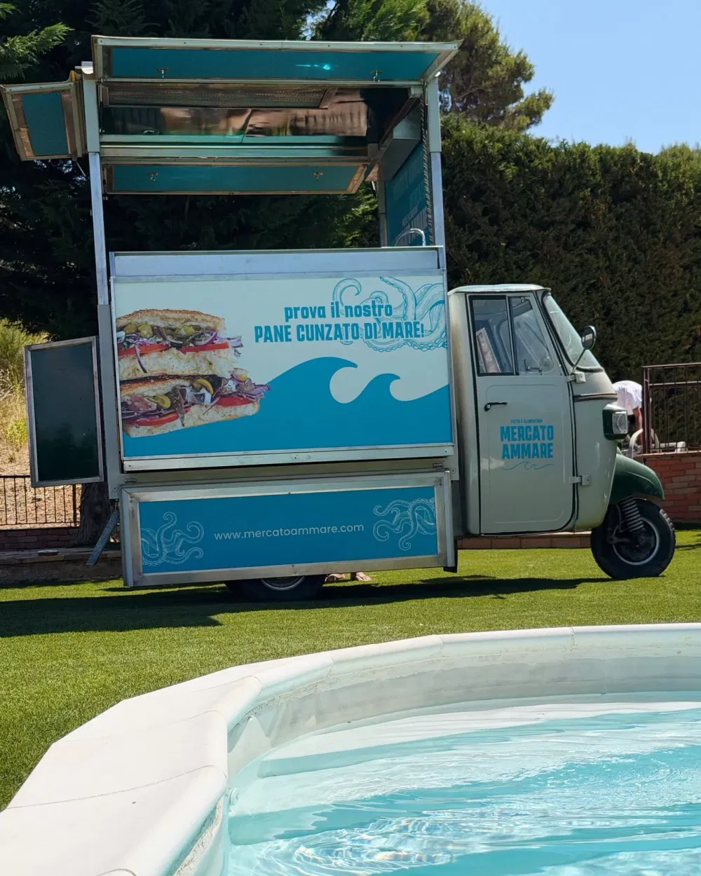 Mercato Ammare: una schermata del sito
