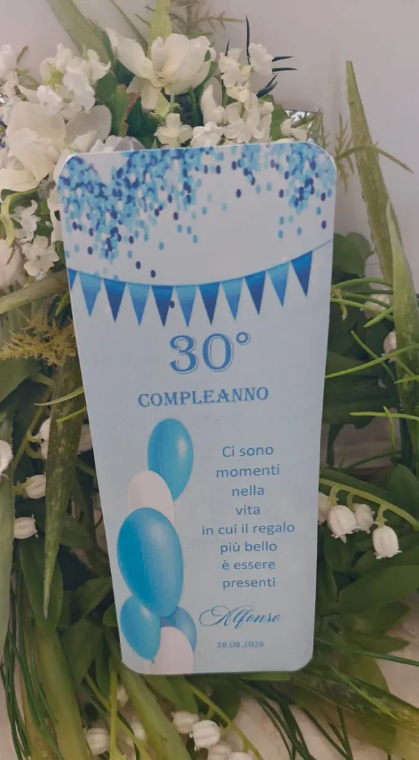 Invito 30 Anni Uomo