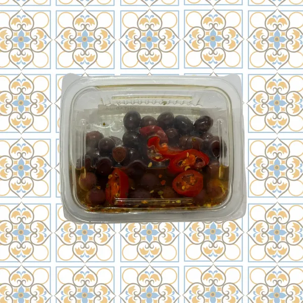 Confresche Olive Nere Contadina (vaschetta gr 200) | Zu Fulippu