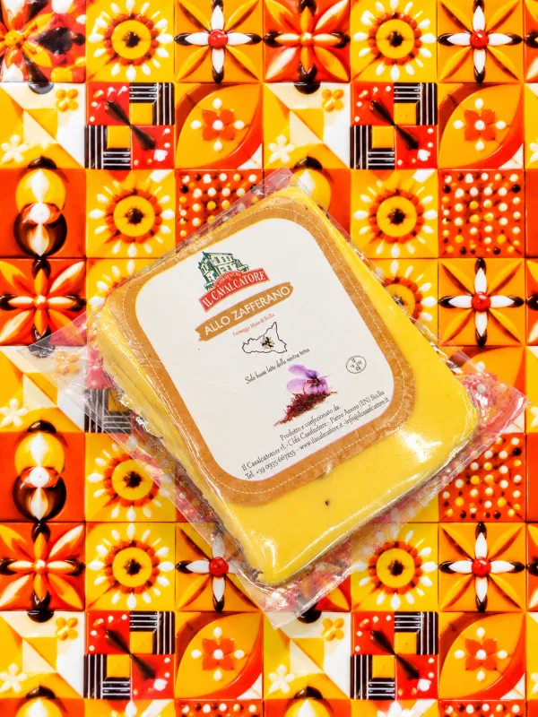 Formaggio allo Zafferano Ennese 250 gr